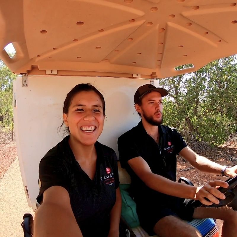 Trabajando en australia